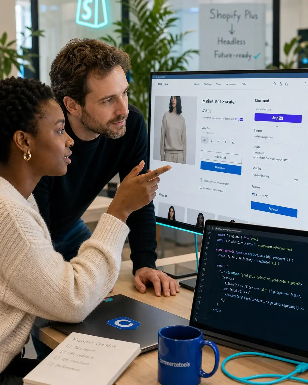 Migration Shopify Plus